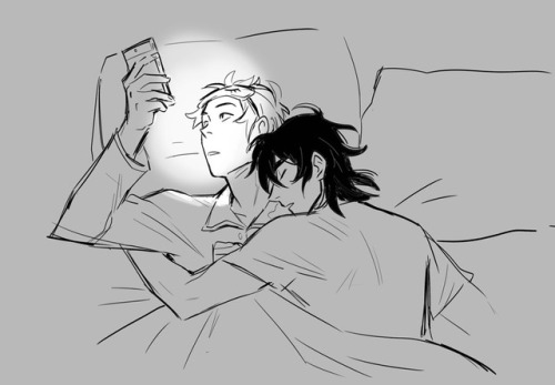 feeling nostalgic, dug up some klance drawings from last year 