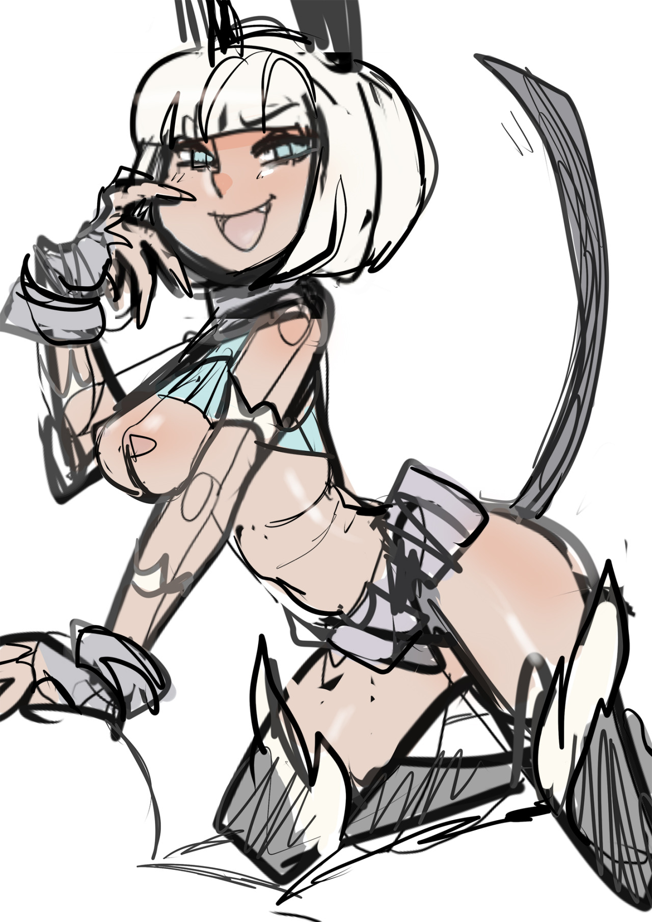maniacpaint:  SkullGirls Doodles More Sketchs Here : PIXIV or Here Patreon 