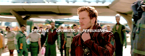 vislon:myers-briggs marvel meme:  peter quill, esfp;the entertainerNon-traditional