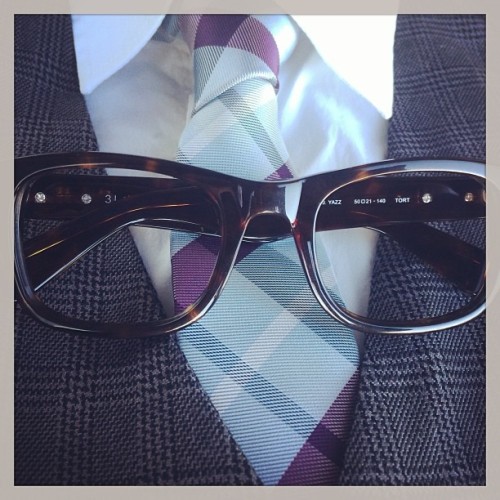 Derek Lam specs for the sophisticated gent.