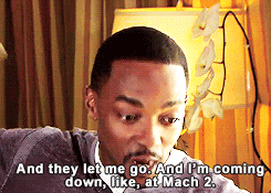 scatteringmyashes:  aguaman:  how anthony mackie got knocked out filming captain