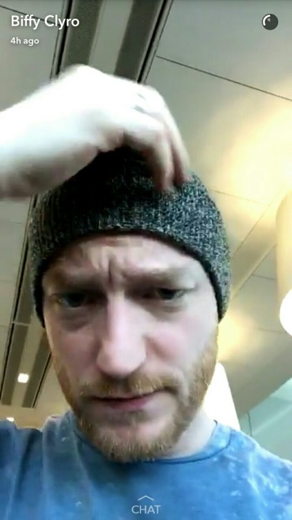 iwontgowherethesundoesntshine:Biffy discovered Snapchat. This will be funny