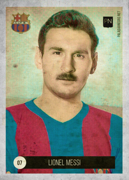 Lionel Messi en Cracks de todos los Tiempos / paladarnegro.net/cracks