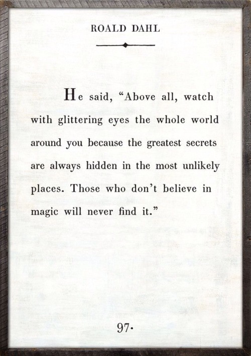 thebookbabeblog84:  May we always see the Magic!! 