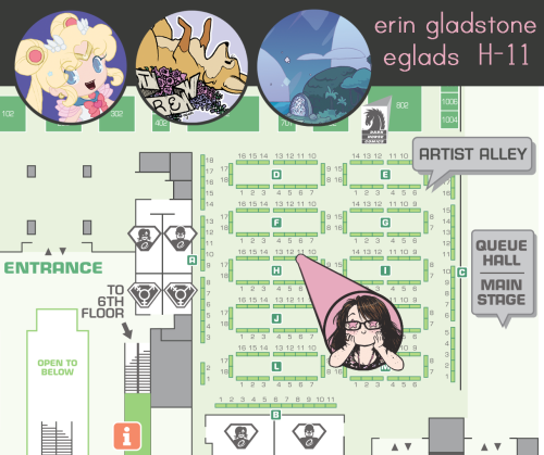 I forgot to talk about it much here, but I’ll be at Emerald City ComicCon next weekend! Stop by to f