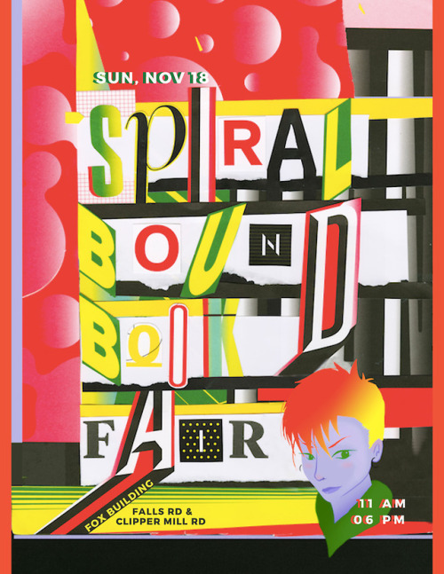 inkpressproductions: We’re looking forward to the Spiral Bound Book Fair on Sunday, November 1