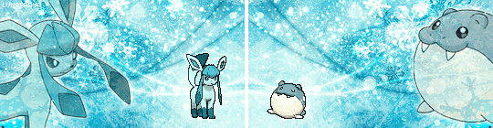 lunafraya:     ❄  °  ✧  Snowy Ice Pokemon ✧ ° ❄       “ W a l k i n g 