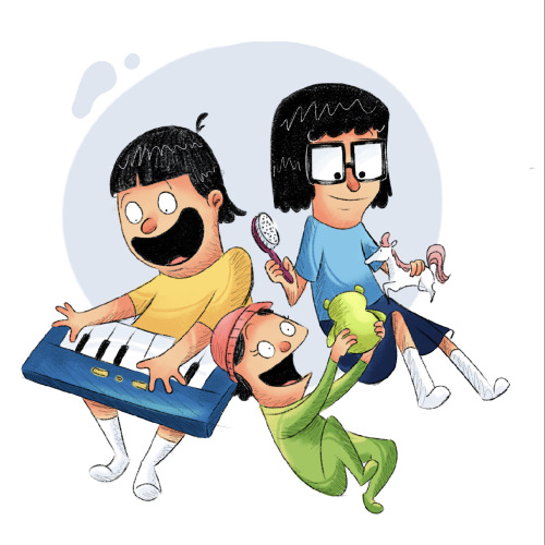 I Commissioned @drawthething For This Adorable Art Of The Little Burger Babies! I Just Love These Siblings