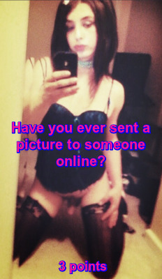 bibottom18: wannabefemlexi:   How much of a SISSY are you? REBLOG YOUR SCORES BELOW Thanks to @lillithsparadise, @sissy-danielle-dreams, and @isabellacanotrans for letting me use their pics for this! Follow wannabefemlexi   50 😈😈😈  33