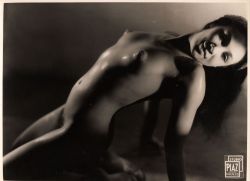 Gacougnol:studio Piaz  Portrait Of D’a-Lal* Nude Ca. 1930.     *Simone Luce Actress