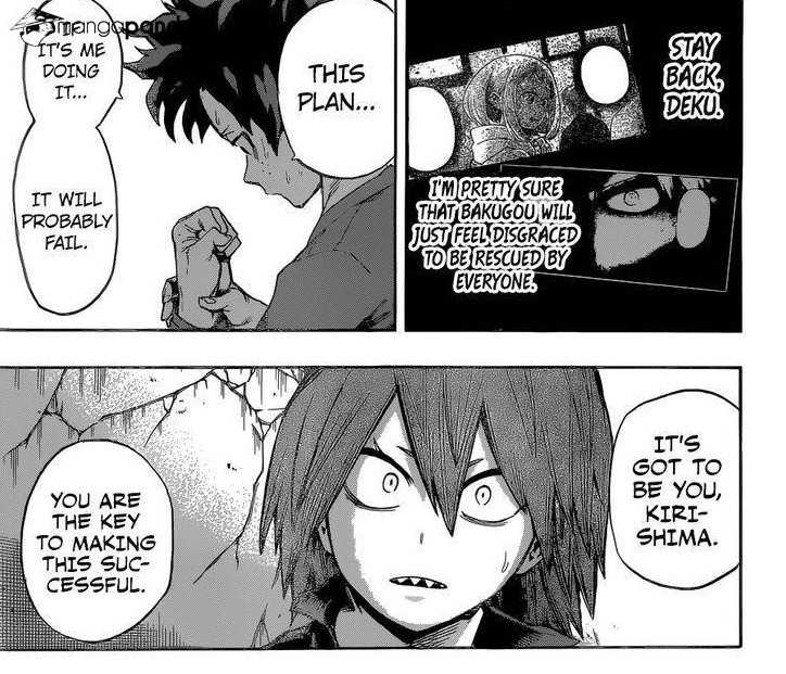 kiraelric: After reading through the manga I can easily say no.  Izuku and Katsuki’s