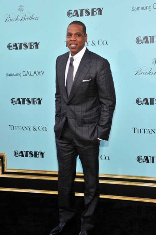 Shawn Carter in Tom Ford at The Great Gatsby premiere in NYC. 