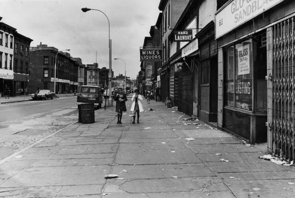 nycnostalgia:  Willoughby Street, Brooklyn, 1972