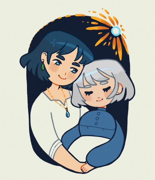 I’ve found you. A little Howl & Sophie piece, and future sticker in my shop!