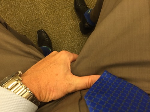 teenloveolddad:  stmax51:  Horned up in my office behind closed doors 😛   A beautiful clothes and nice cock