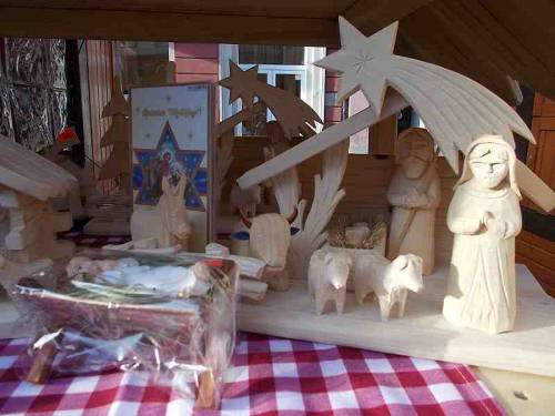 Merchandise - wooden Christmas stuff / art.