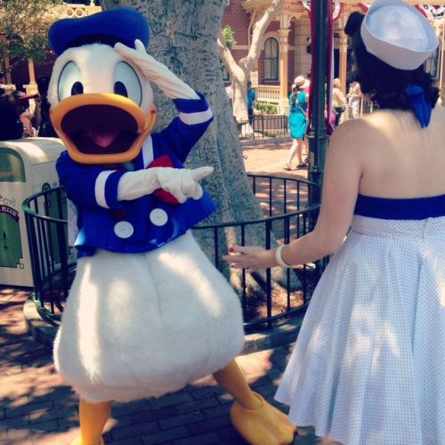 theladydamfino:  Just some ducks enjoying Disneyland.