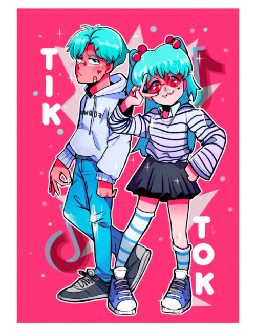 say hi to the tiktok twins!