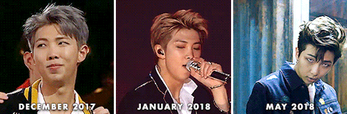 Namjoons Hair Over The Years
