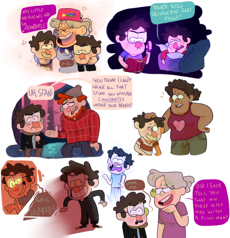 wet-monsoon:  relativity falls is like the cutest gravity falls au