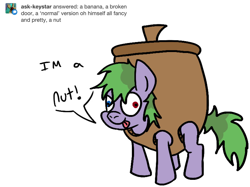 adurot:  unhinged-mod:  Unhinged’s Halloween costume #1 : A nut. (an acorn to
