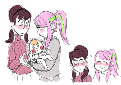 pinklemonfruit: THEYRE LESBIANS AAA (b/l/matsus dont interact)