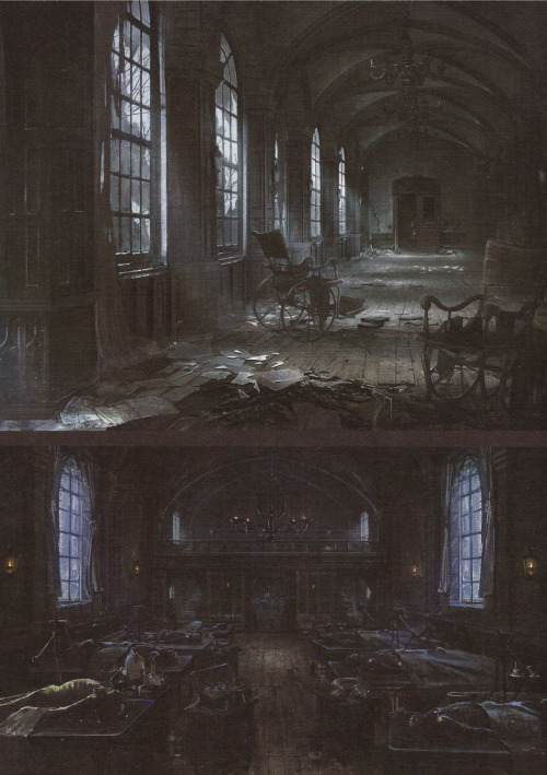 candlemaiden: Iosefka’s Clinic Bloodborne Official Artworks 