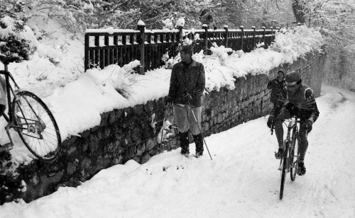 On 3rd of March, 1984, a cyclo-cross race took place in Grenoble. In this alpine french city, racers