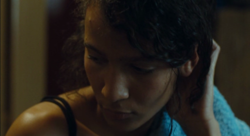 365filmsbyauroranocte:“Everyone’s leaving.”Mati Diop in 35 Rhums (Claire Denis, 2008) 