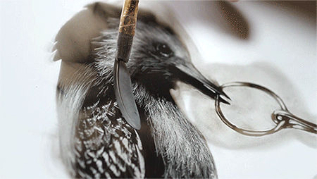 ultrafacts:  Steven Spazuk is a Canada-based artist who uses candle soot to create