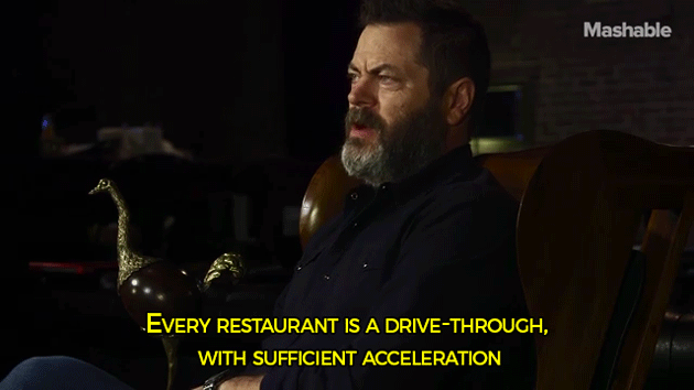 sizvideos:  Genius shower thoughts with Nick Offerman - Watch the full video 