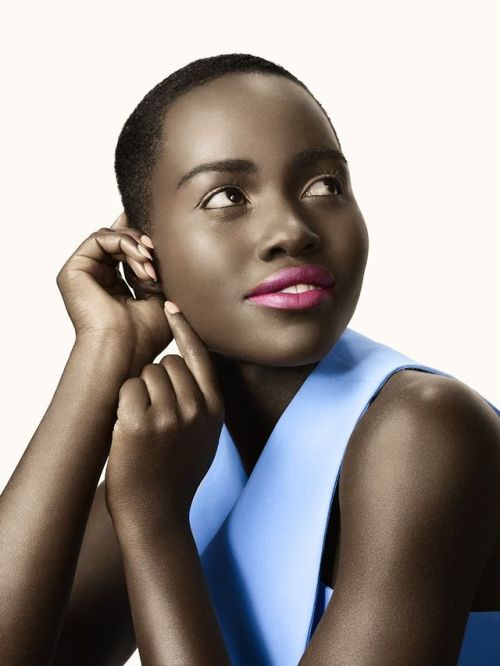 Lupita Nyong’o by David Slijper for Glamour Magazine its-erva-venenosa.tumblr.com/ - légalise