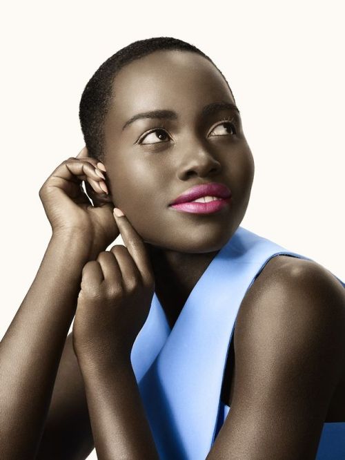 Lupita Nyong’o by David Slijper for Glamour Magazine http://its-erva-venenosa.tumblr.com/ - légalise