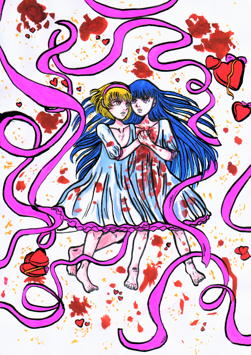 Femslash February 2021Day 14: Heart, and Happy Valentine!From those prompts!