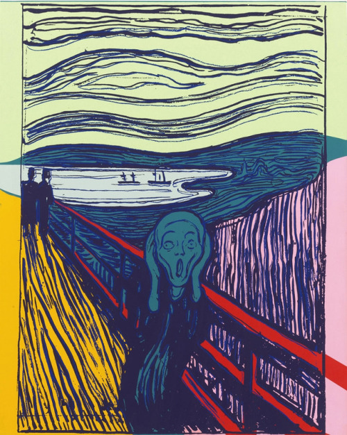 lonequixote: Andy Warhol The Scream (after Munch) 1984 (via @lonequixote)