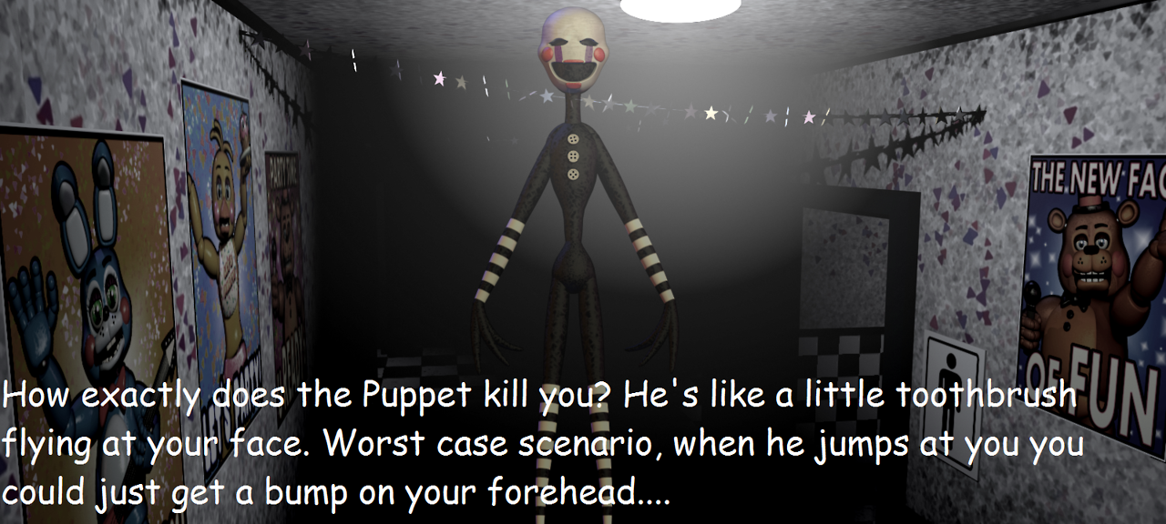 Image tagged with puppet fnaf fnaf fnaf2 on Tumblr