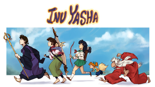 juls-art:  “InuYasha is just feudal era ScoobyDoo” me, 2018