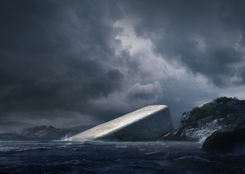 ‘Under’ by architectural firm SnøhettaAt the southernmost point of the Norwegian coastline by the vi