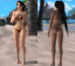 themeddleroftrousers:Dead or Alive 5 Last Round Pre Order Beach Outfits Part 1