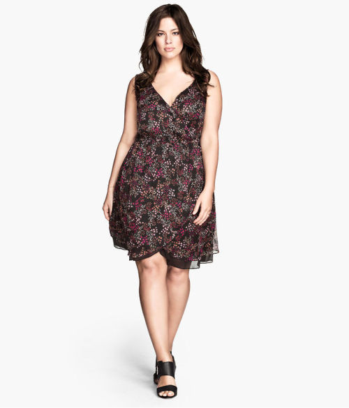 curveappeal:  Ashley Graham for H&M36 inch bust, 34 inch waist, 47 inch hips
