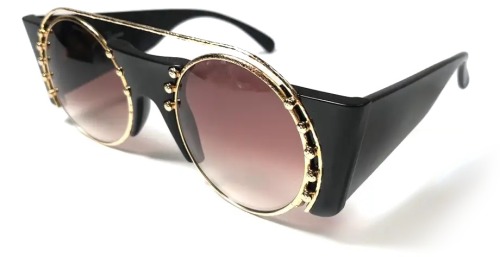 Vintage Chanel sunglasses worn by Lady Gaga in Telephone