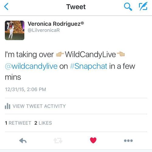 Taking over 👉🏼WildCandyLive👈🏼 on #Snapchat in a few mins 📱 by teamvrod