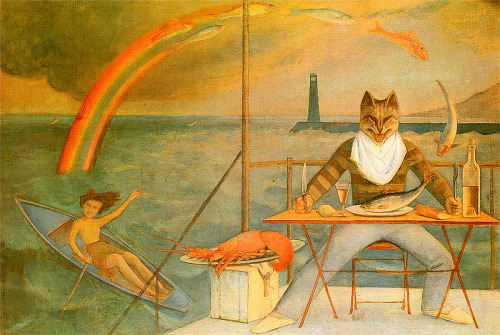 Balthus&lsquo;The Mediterranean Cat&rsquo;, 1949