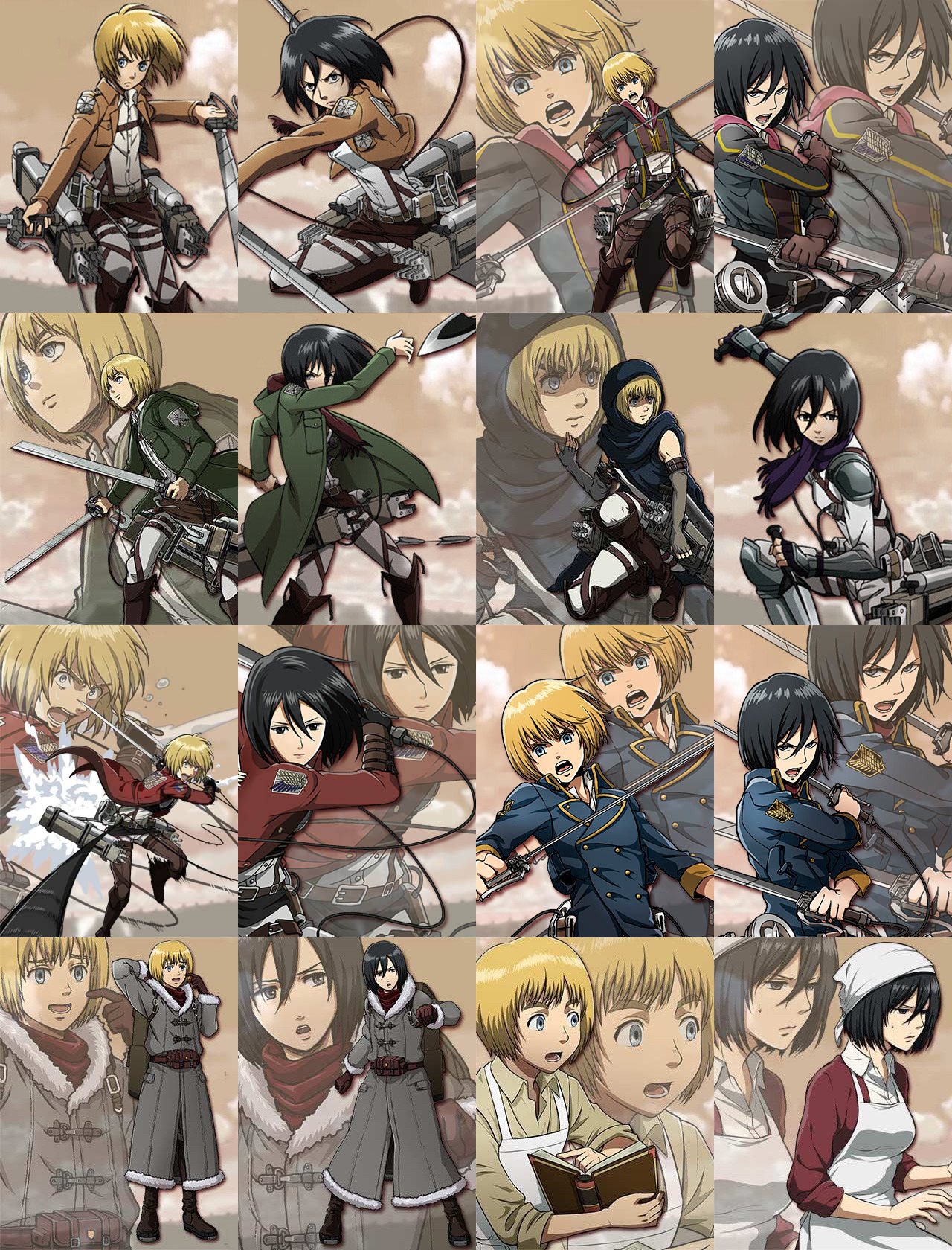 Hangeki no Tsubasa - AruMika - Shared ClassesTo commemorate the end of Hangeki no
