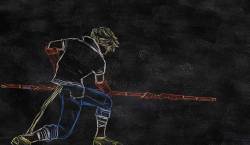 shinyklink:  RWBY Art Challenge: Day 5Favourite SSSN Member - Sun Wukong