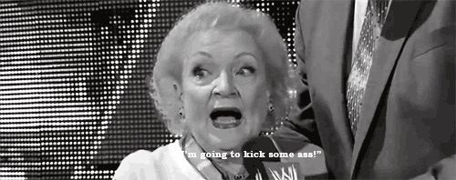 forkbrose:  Betty White on RAW 