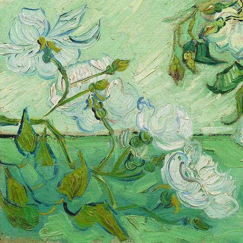 zhuanghongru: Van Gogh’s flower painting.