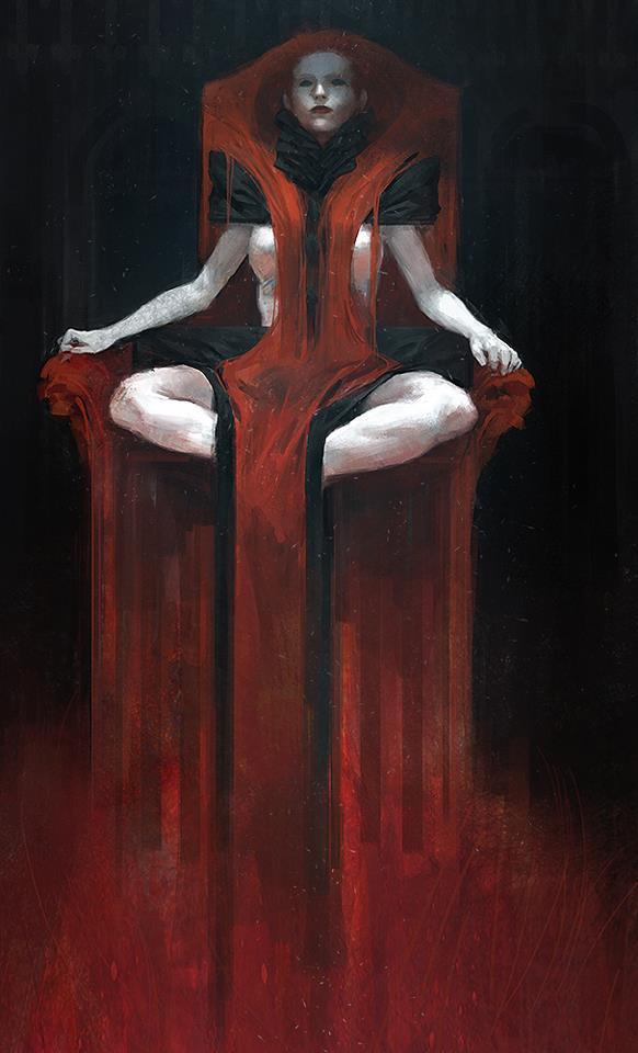 seagullz:  Motherland Chronicles #10 - throne lady by *tobiee