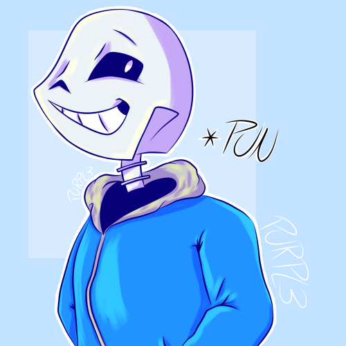 My First Time Drawing This Puntastic Skeleton :> What Do Ya Think? Apart From Fnaf I Also Love Undertale