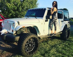 briguyflorida:  Sexy jeep girl Kay